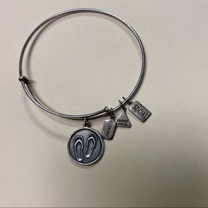 Wind and Fire Adjustable Bangle bracelet